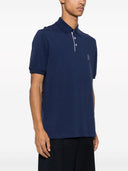 Brunello Cucinelli Logo Cotton Polo Shirt