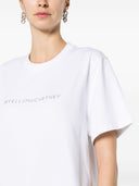 Stella Mc Cartney Logo Cotton T Shirt