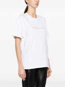 Stella Mc Cartney Logo Cotton T Shirt