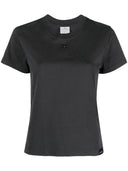 Courreges Logo Cotton T Shirt