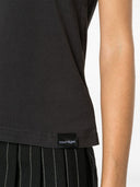 Courreges Logo Cotton T Shirt