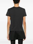 Courreges Logo Cotton T Shirt