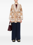 Alanui Icon سترة من مزيج الكشمير والكتان