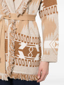 Alanui Icon سترة من مزيج الكشمير والكتان