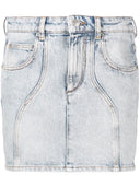 Marant Etoile Vesna Denim Mini spódnica