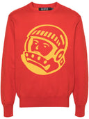 Billionaire Embroidered Cotton Crewneck Sweater