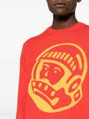 Billionaire Embroidered Cotton Crewneck Sweater
