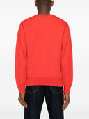 Billionaire Embroidered Cotton Crewneck Sweater