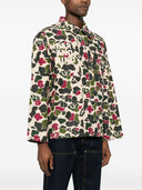 Billionaire Camou Print Cotton Overshirt