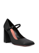 Amina Muaddi Mary Jane Leather Pumps