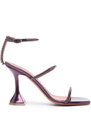 Amina Muaddi Gilda Mirror Sandals