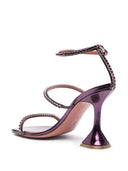 Amina Muaddi Gilda Mirror Sandals
