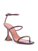 Amina Muaddi Gilda Mirror Sandals