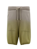 Moncler X Rick Owens Gradient Effect Cashmere Shorts