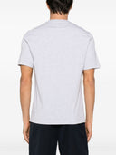 Brunello Cucinelli Logo Cotton T Shirt