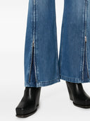 Stella Mc Cartney Zip Cargo Denim Jeans