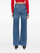 Stella Mc Cartney Zip Cargo Denim Jeans