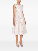 Parosh Lurex Jacquard Short Dress