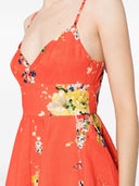 Zimmermann Stampa floreale Linen Mini svasato