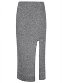 Circus Hotel Viscose Midi Skirt