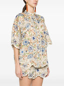 Camicia di cotone ricamata Zimmermann