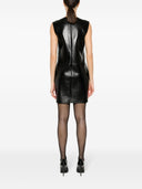 Saint Laurent Leather Mini Dress