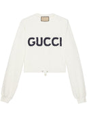 Gucci Cruise Logo Baumwoll -Sweatshirt