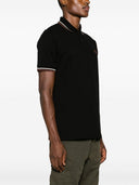 Polo di cotone del logo Fred Perry