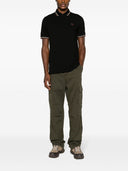 Polo di cotone del logo Fred Perry