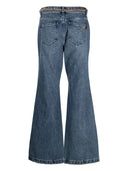 Mmk Flare Leg Denim Cotton Jeans
