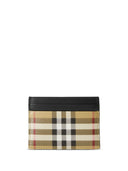 Burberry Check Motif Card Case