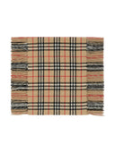 Burberry Check Motif Cashmere Scarf