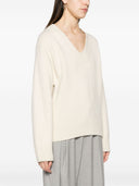 Toteme Pre Wool And Cashmere Blend V Necked Jumper