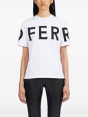 Ferragamo Logo Cotton T Shirt