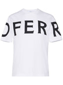 Ferragamo Logo Cotton T Shirt