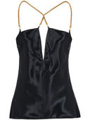 Ferragamo Satin Sleeveless Top