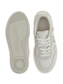 Ferragamo Gancini Leather Sneakers