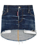 Mini gonna di denim dsquared2
