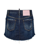 Mini gonna di denim dsquared2