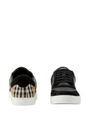 Burberry Stevie Suede Leather Sneakers