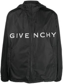 Givenchy Logo Hooded Windbreaker