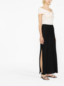 Brunello Cucinelli Silk Blend Long Skirt