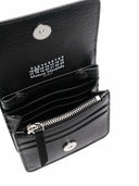 Maison Margiela Four Stitches Leather Wallet On Chain