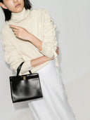 Ferragamo Vara Medium Leather Tote Bag