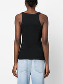 Closed Organic Cotton Ribbed Tank Top