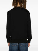 Alexander Mc Queen Graffiti Organic Cotton Sweatshirt