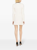 Self Portrait Structured Knit Mini Dress