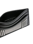 Alexander Mc Queen Studded Leather Card Case
