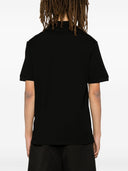 Alexander MC Queen Graffiti Baumwoll Polo -Hemd