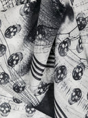 Écharpe imprimée Alexander Mc Queen Dragonfly